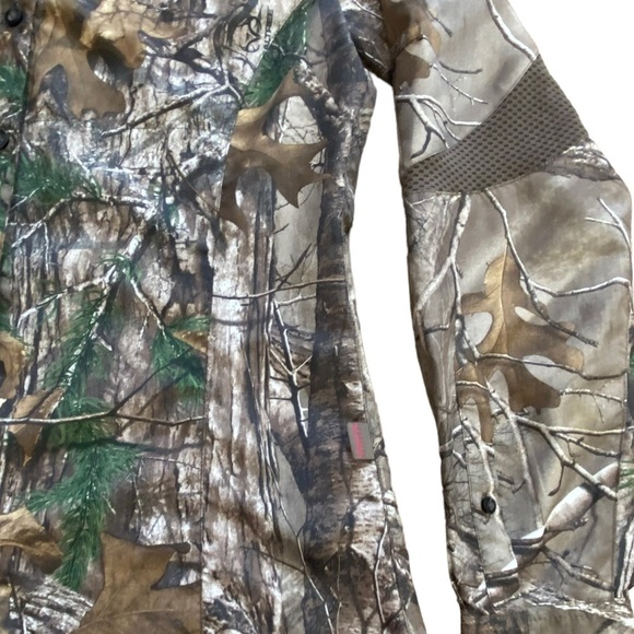 Magellan Outdoors Hunt Gear Women’s Medium Green Brown Woods - Picture 2 of 12